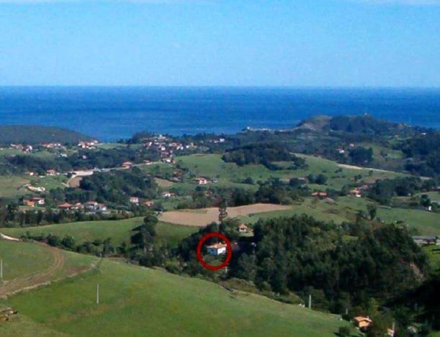Willa Casa Rural San Juan, Ribadesella. A 5 Minutos Del Mar Zewnętrze zdjęcie